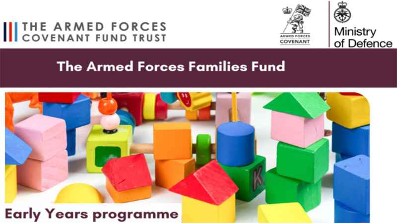 Grants to enhance pre-school learning for Service children