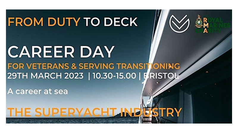 Event aims to introduce veterans to the superyacht industry