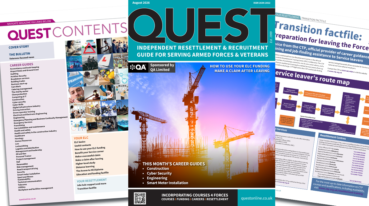 Welcome to the latest Quest Magazine