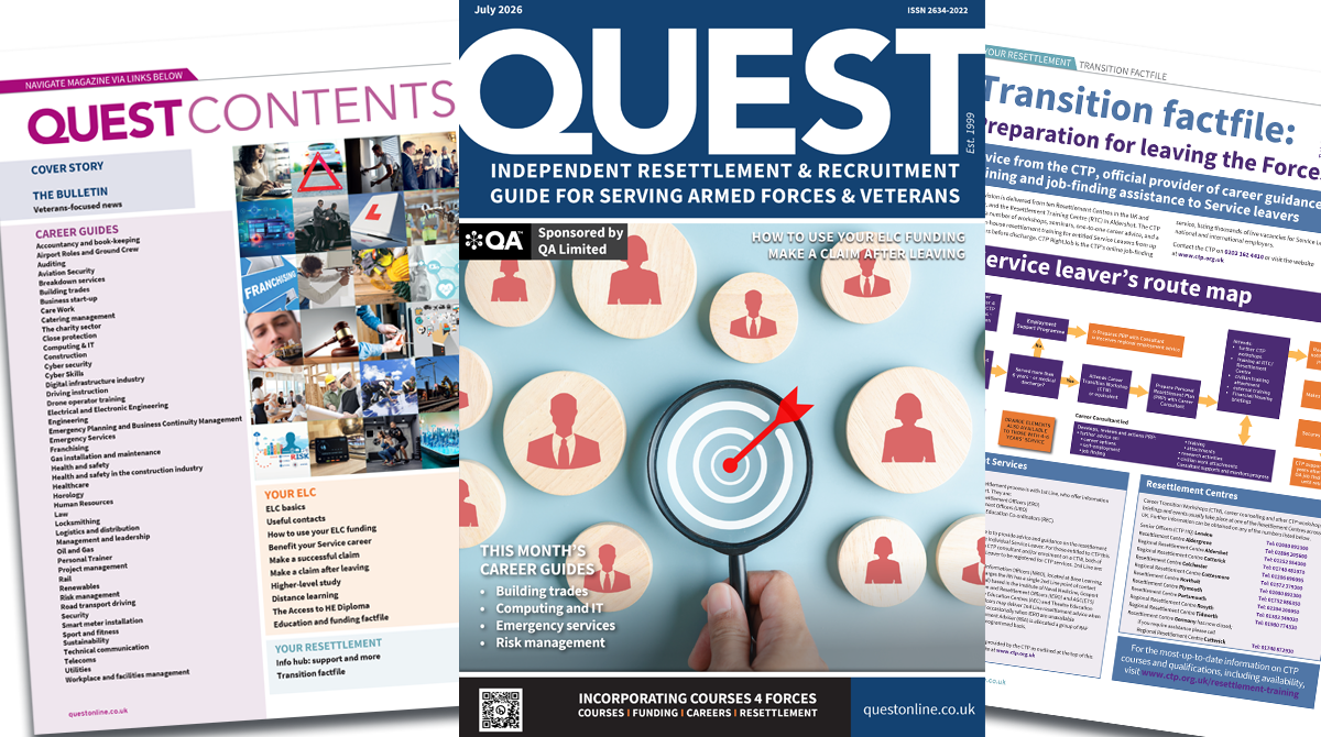 Welcome to the latest Quest Magazine