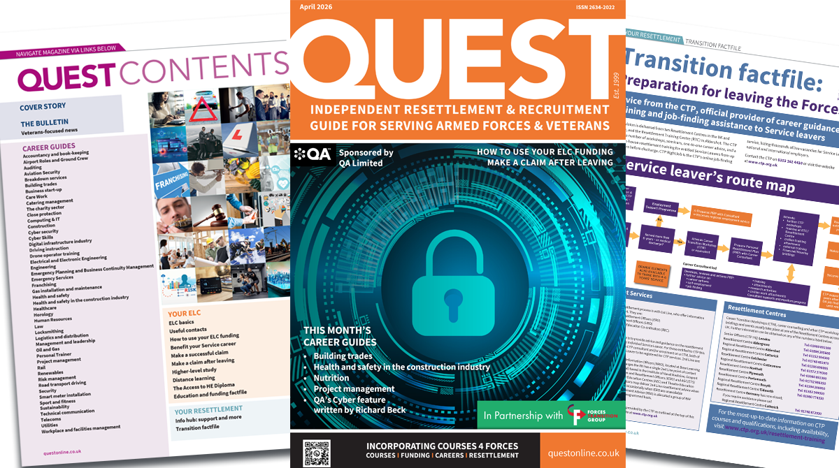 Welcome to the latest Quest Magazine